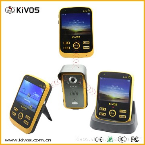KIVOS Clear Image Video Door Phone Commax×3 Monitors with Dorobell